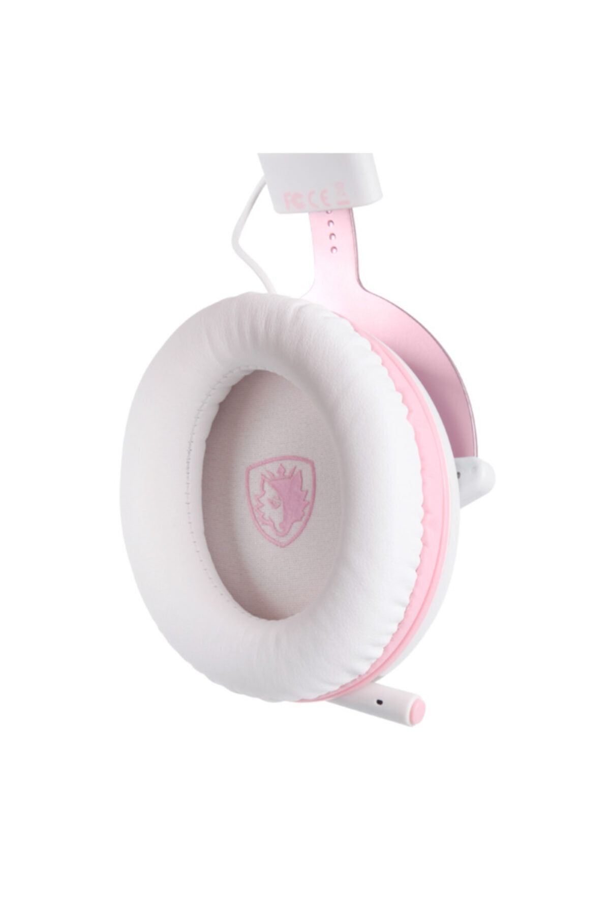 Sades-Sa-723 Wired Multi-Platform Gaming Headset with Mpower Microphone - Pink 3