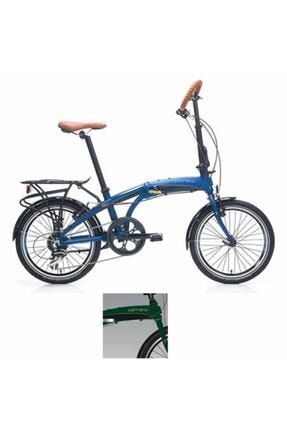 Flexı Comfort Katlanır Bisiklet 320h V 20 Jant 8 Vites Mat Koyu Yeşil-parlak Siyah-bakır Yeşil 03983