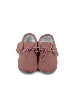 Kız Bebek Gül Kurusu Ayakkabı SHO-KMA
