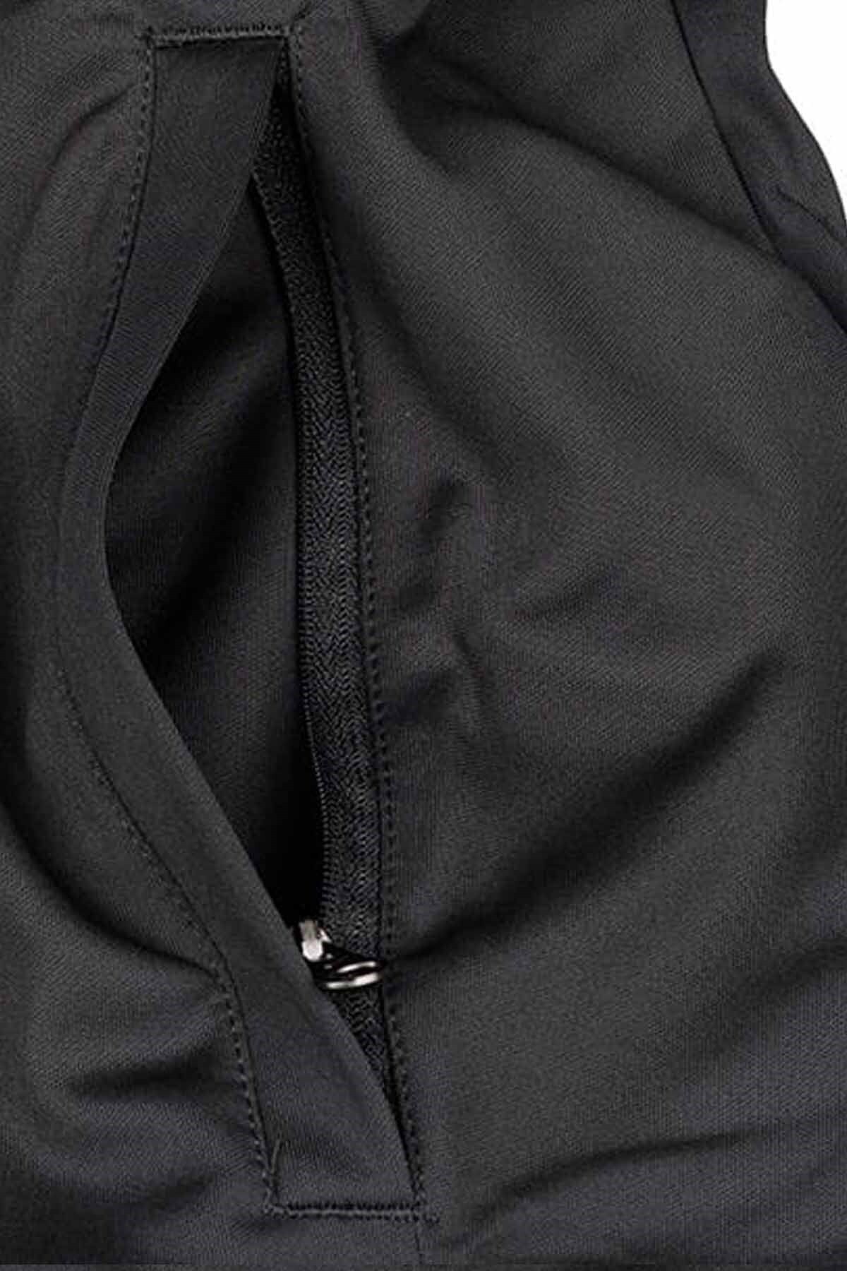 Black and shop gray nike jacket
