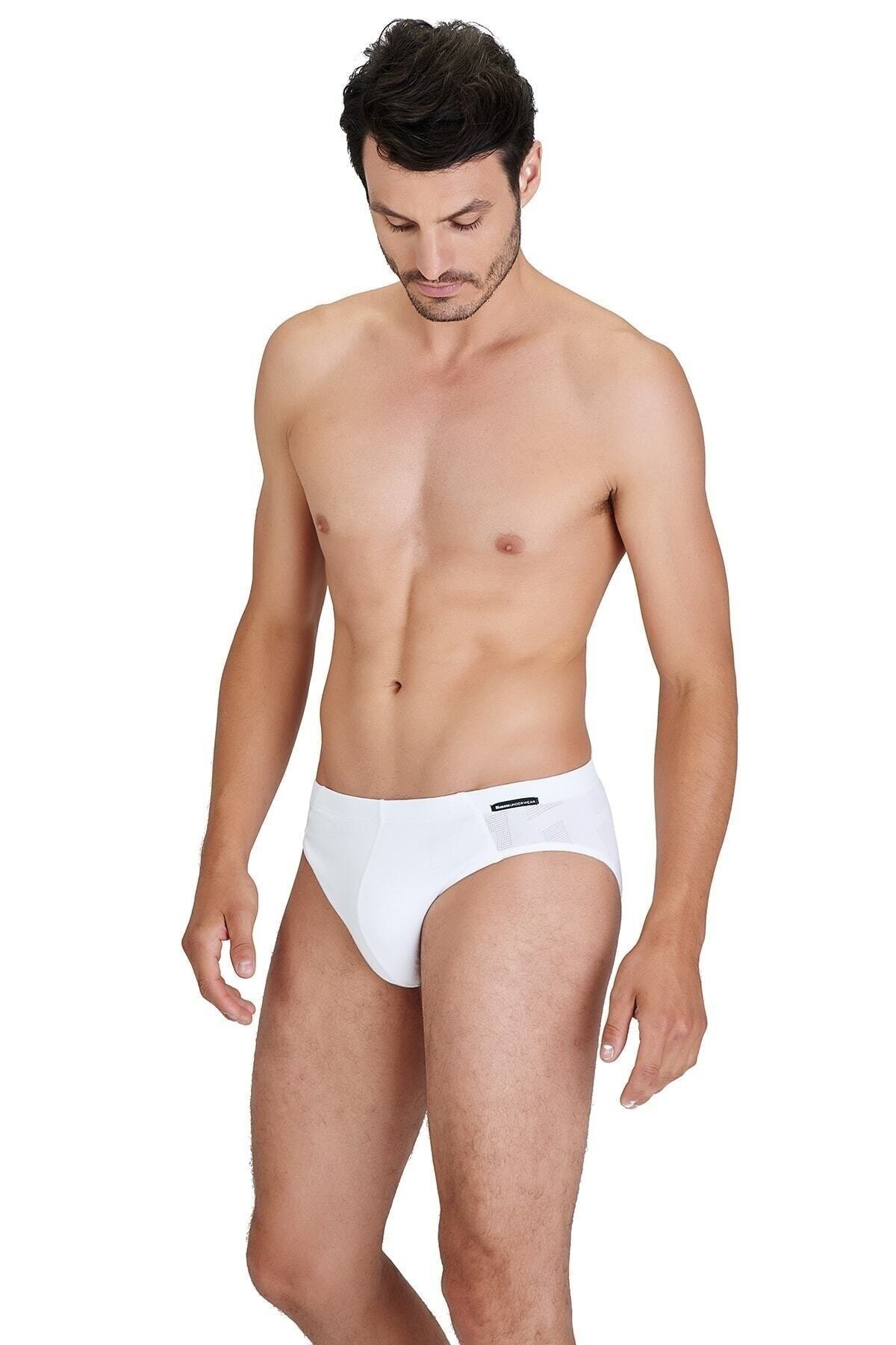 Kom-Мъжки бели Andres Slip 44SL60071BEYA 2