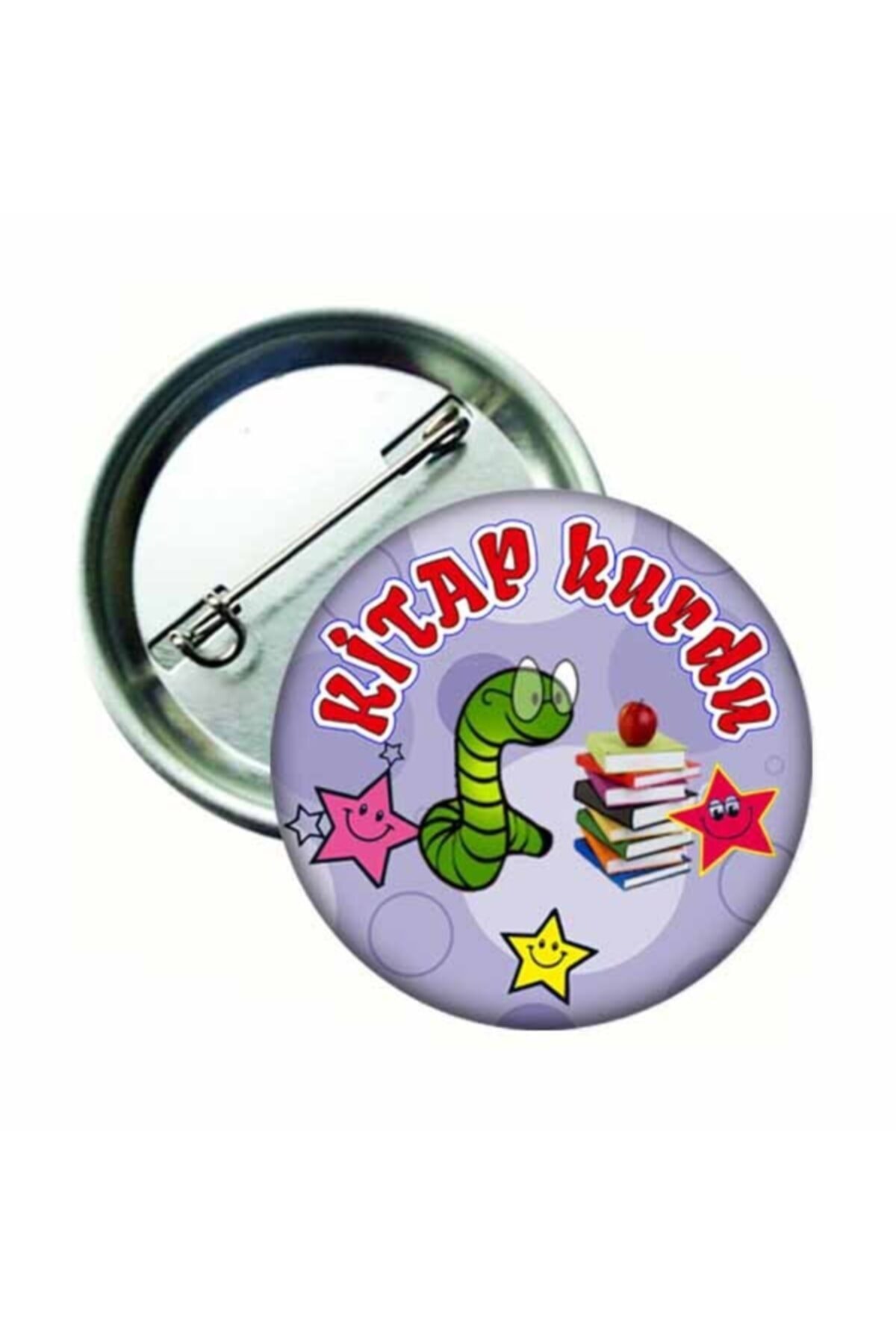 Bookworm Badge (15 Pieces)