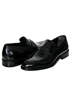 Erkek Siyah Açma Modern Loafer Ayakkabı Smart 58 104 0058 S