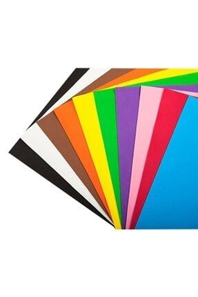 Renkli Fon Kartonu 10 Karışık Renk 50*70 Mm fon kartonu 1