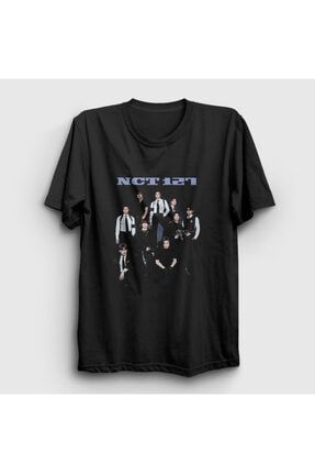 Unisex Siyah Poster K-pop Nct 127 T-shirt 275909tt