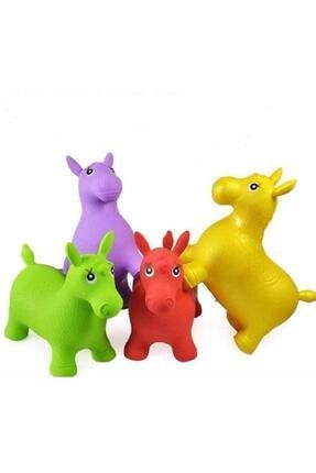 Şişirilebilir Pilates Hayvanları Renkli Binek Çocuk Oyuncağı ANKA-784-Q