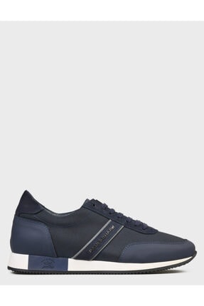 Kahverengi - Men's Leather Sneakers 11318009