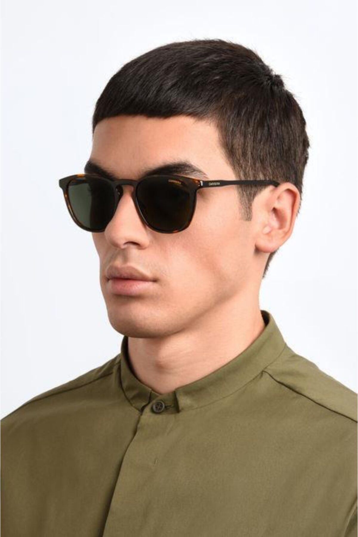 Carrera-260/s 08a Černé geometrické polarizované unisex sluneční brýle 716736423234 7