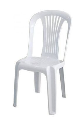 4 Adet Gardelia Plastik Sandalye Lüx Kolsuz Plastik Sandalye (kırık Beyaz) 12