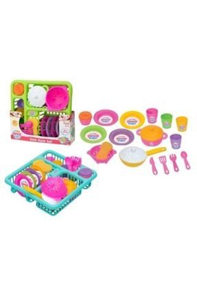 Oyuncak Candy Bulaşık Mutfak Seti Çocuk Mutfak Sepeti Oyun Seti ASLN2476