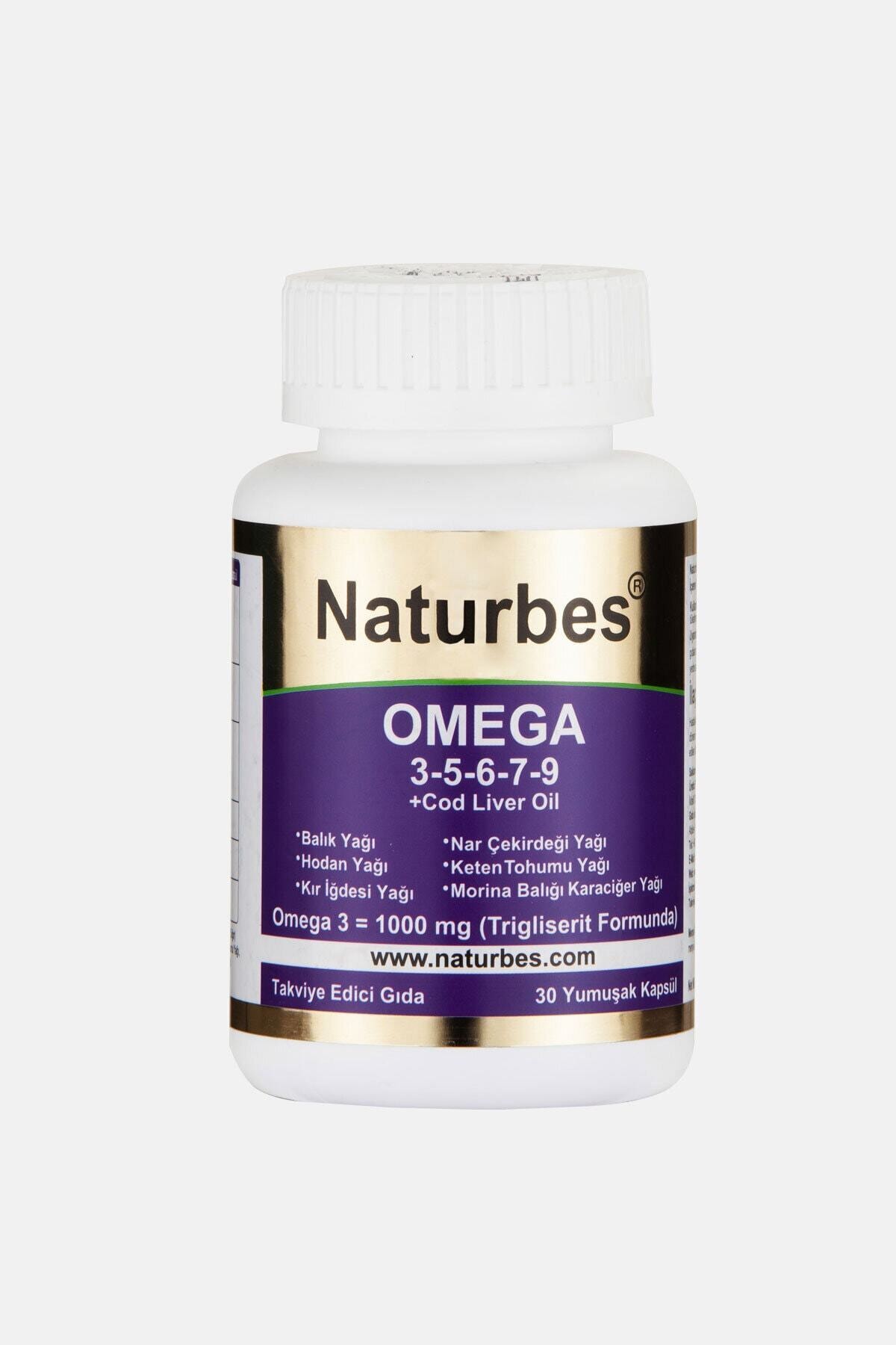 Naturbes Omega 3-5-6-7-9-11 Morina Balığı Karaciğer Yağı