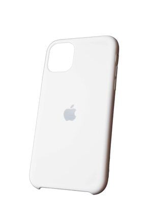 Beyaz Iphone 11 Uyumlu İçi Süet Lansman Kılıf AKG113