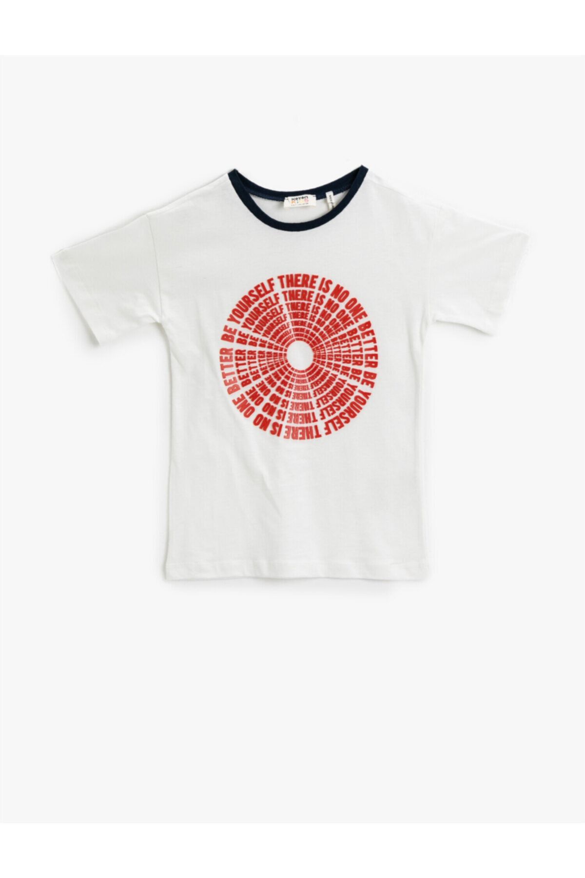 Koton T-Shirt Weiß Regular Fit Fast ausverkauft