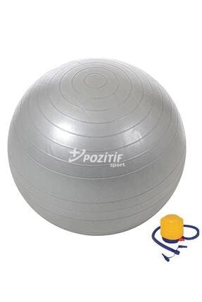 65 Cm Pilates Topu Büyük Boy Kalın Yoga Egzersiz Topu Pompalı şin-50