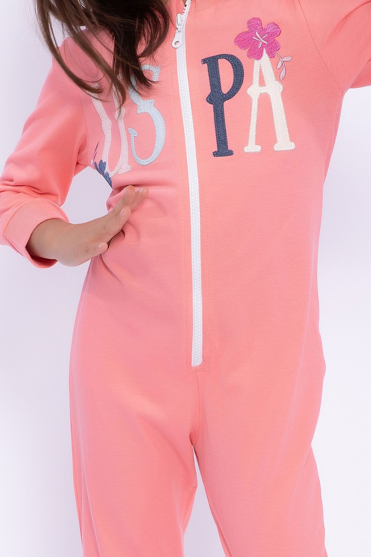 Pink polo discount jumpsuit