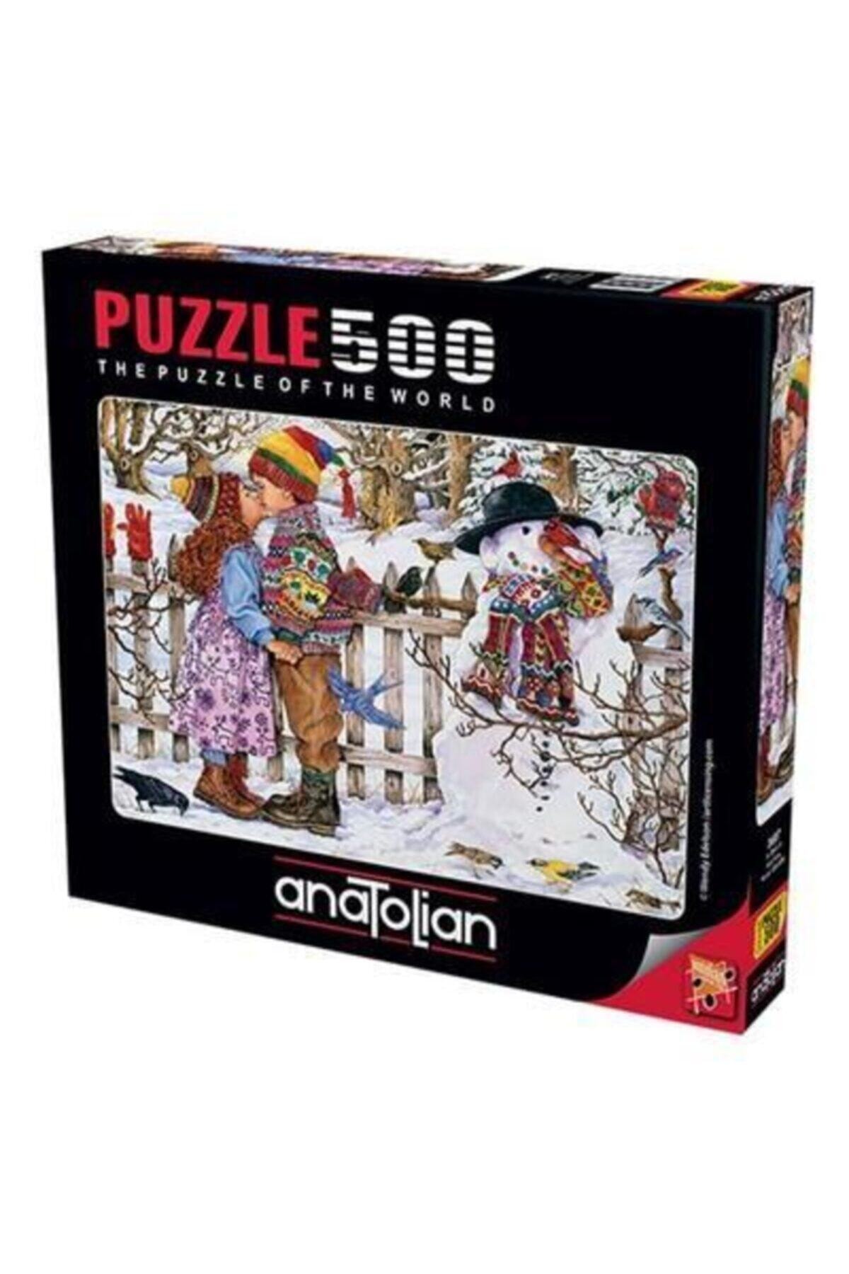Anatolian Puzzle İlk Öpücük / 500 Parçalık Puzzle, Kod:3607
