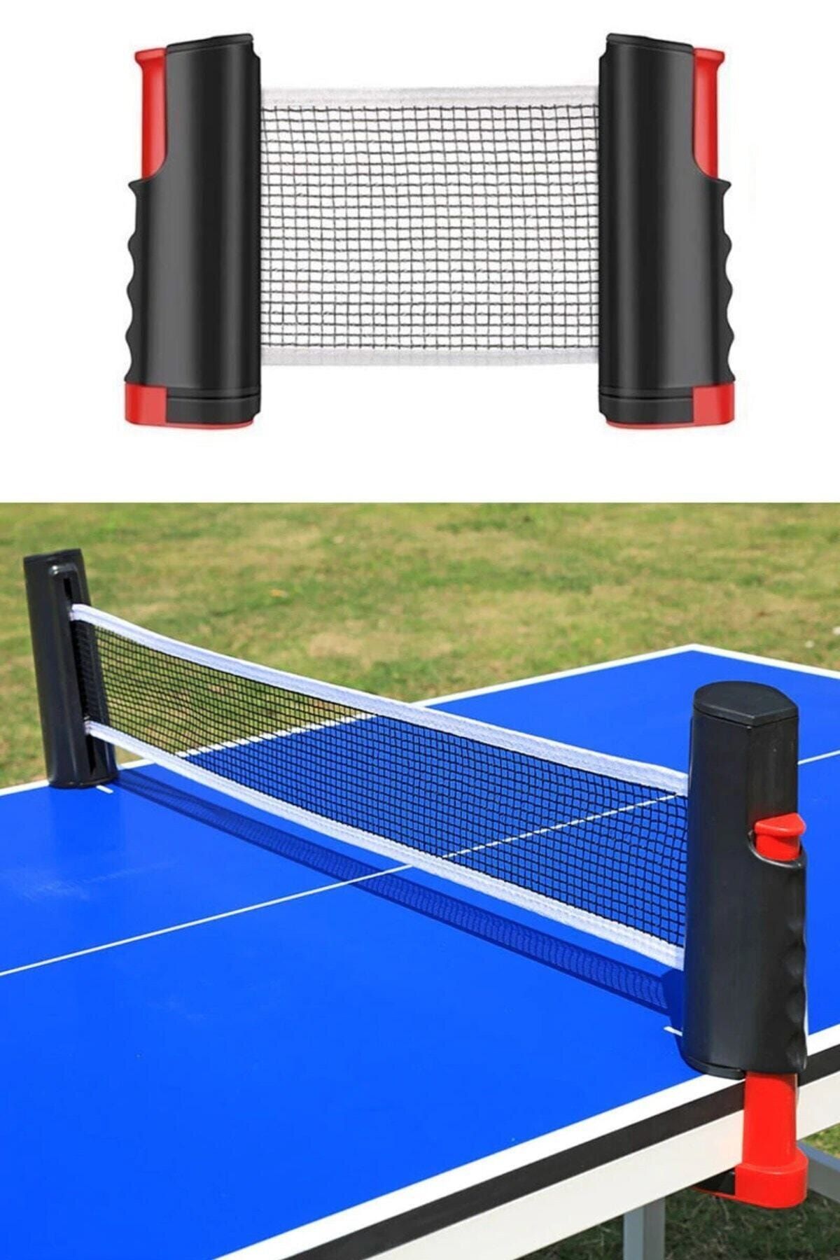 Buffer-Non-Slip Telescopic Ping Pong Table Tennis Net - Portable Apparatus 3