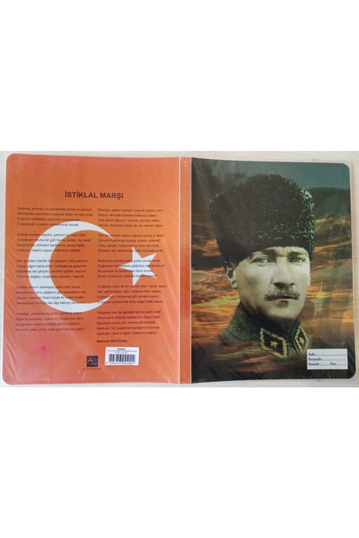 Önder-Presentation File Ataturk Printed 10 Sheets A4 4