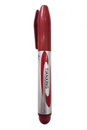 Marker Kalemi Silinmez Kalıcı Asetat Cd Kalemi Kırmızı 05188