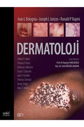 Dermatoloji Cilt: 1-2 ( Jean L. Bolognia ) TYC00065565338