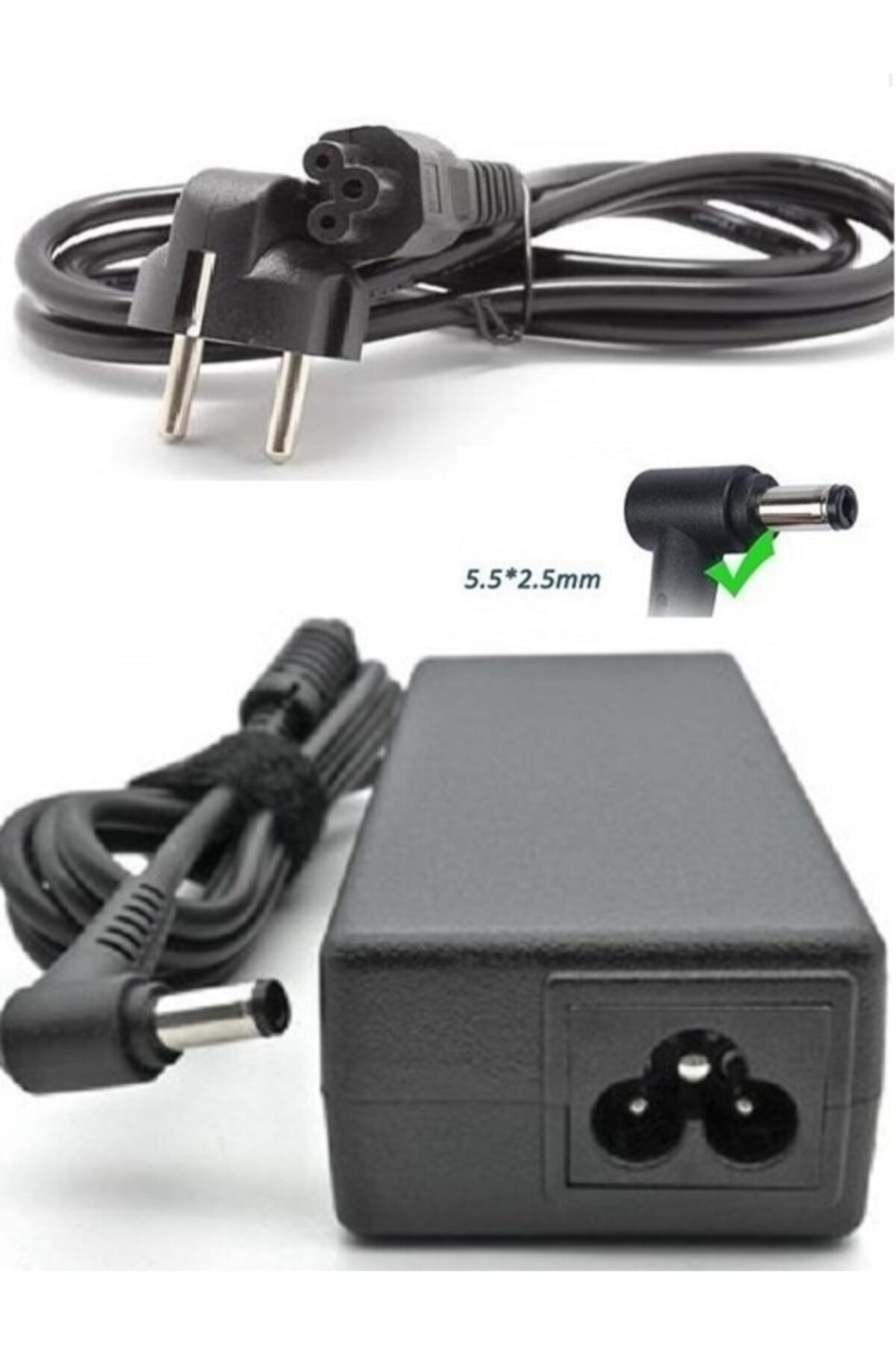 Casper Nırvana Laptop Dizüstü Şarj Cihazı Adaptörü 3.42 Uyumlu 19v 4.74a Şarj