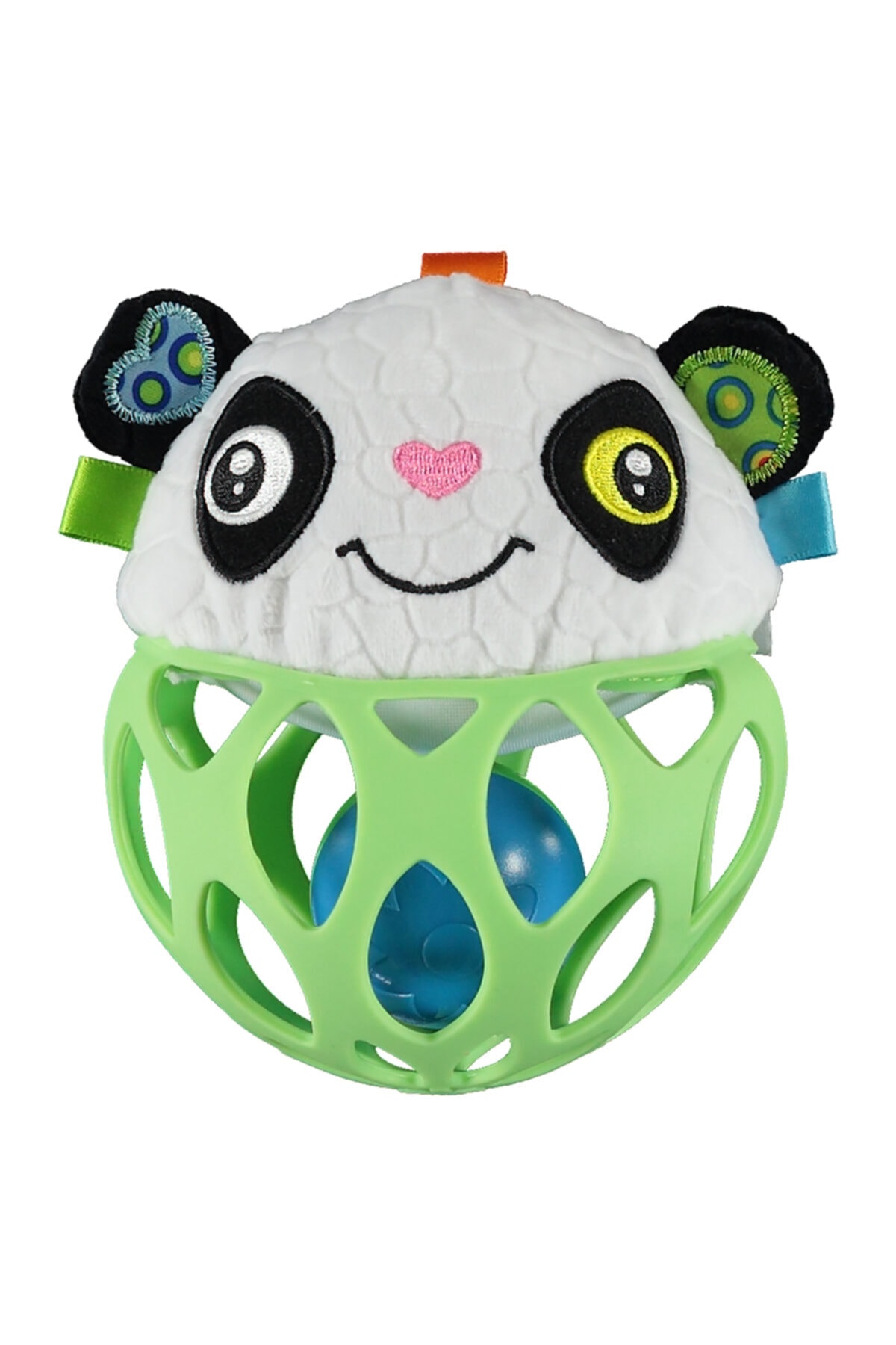 Sozzy Toys Rattling Ball- Panda Green