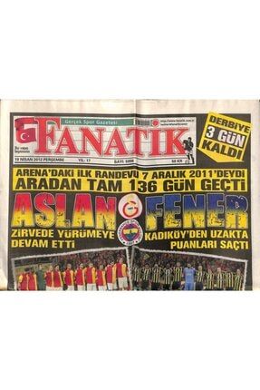 Fanatik Gazetesi 19 Nisan 2012 Quaresma Için Fikir Ayrılığı Şenol Güneş'i Kimse Tanımıyor GZ98959
