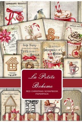 La Petite Boheme Red Christmas Kağıt Seti 8990076778