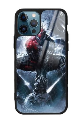 Iphone 11 Pro Max Spiderman Tasarımlı Glossy Telefon Kılıfı ip11promaxscaseglss051