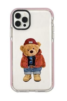 Iphone 12 Pro Teddy Bear Candy Bumper Silikonlu Telefon Kılıfı MCCBTDDYBR23