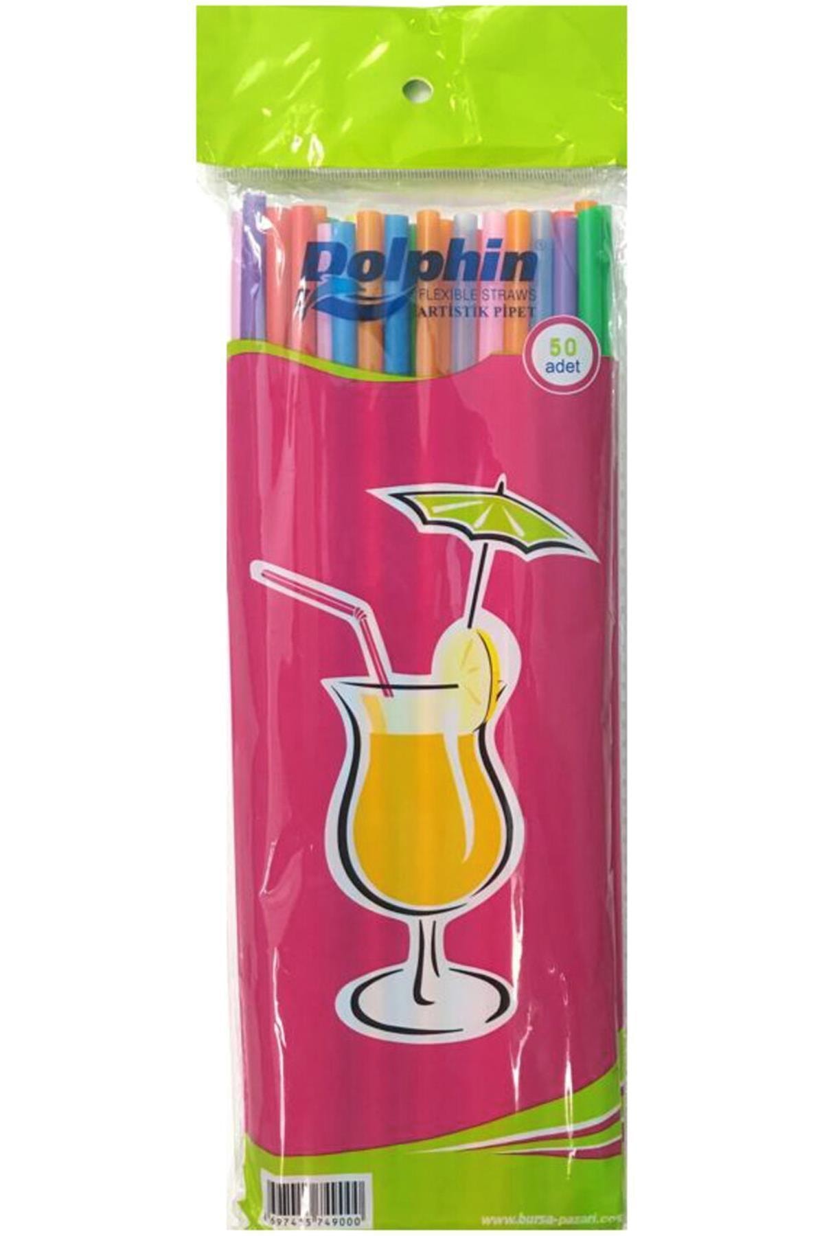 Dolphin Artistik Pipet 50'li Uzun Koruklu Kategori: Pratik Mutfak Gereçleri