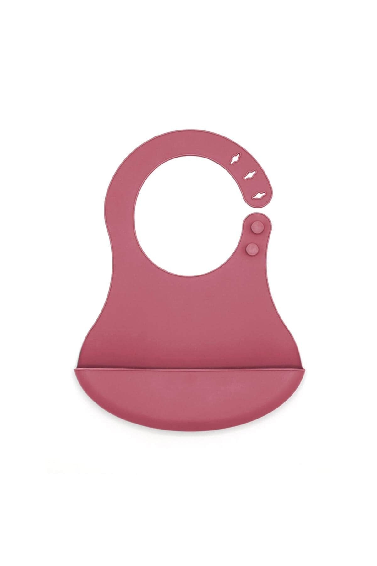 Babyjem Mini Silikon Önlük Pudra