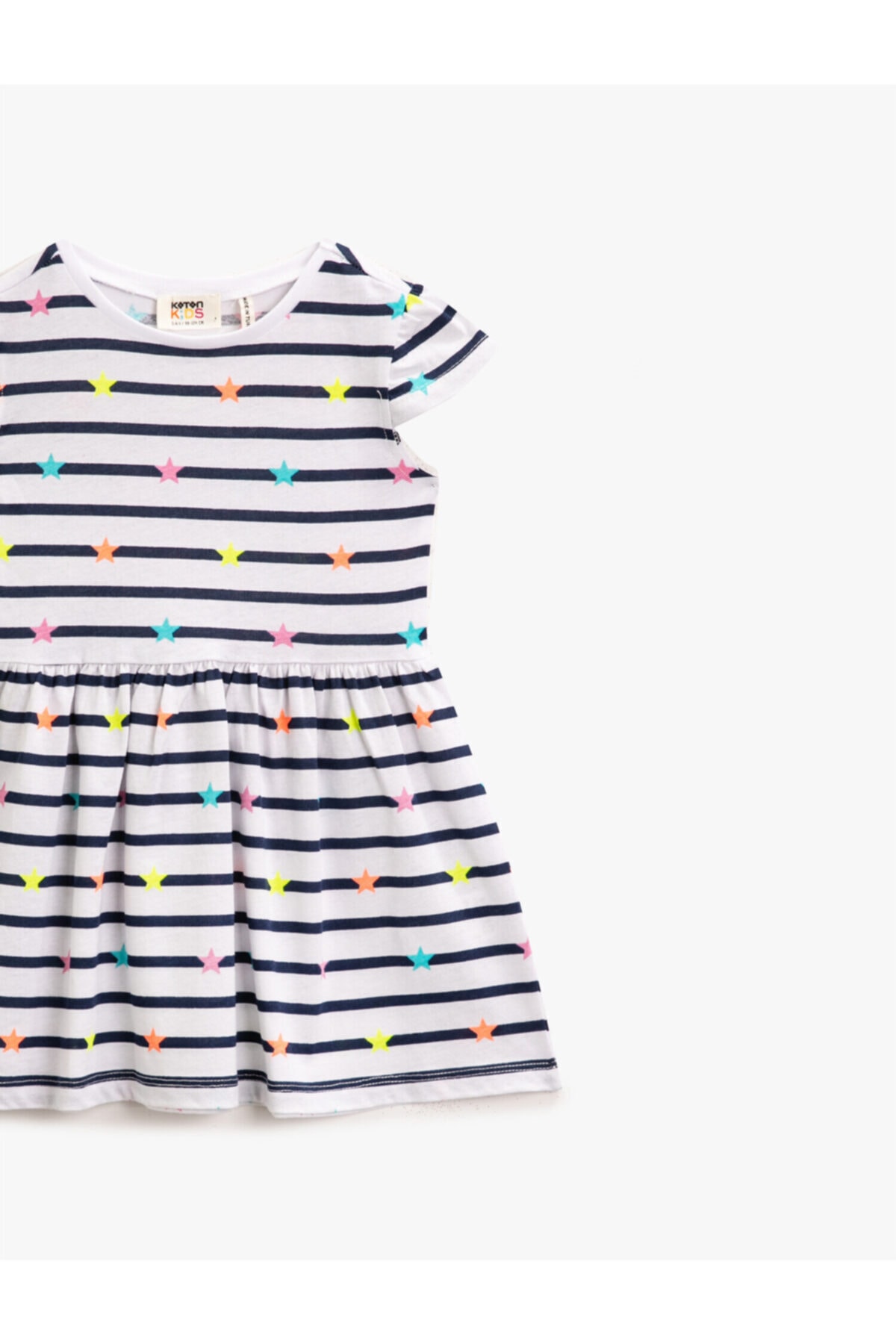 لباس مجلسی دخترانه سفید کوتونKoton | 1YKG87970OK اورجینال - تصویر 3