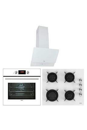 - Chef 6 Ankastre Set - (hak 625 Wh Hel Lux 60 4g Aı Al L Sım Atv 60 ) - Beyaz - 64000466 111020055/40245133/40495050