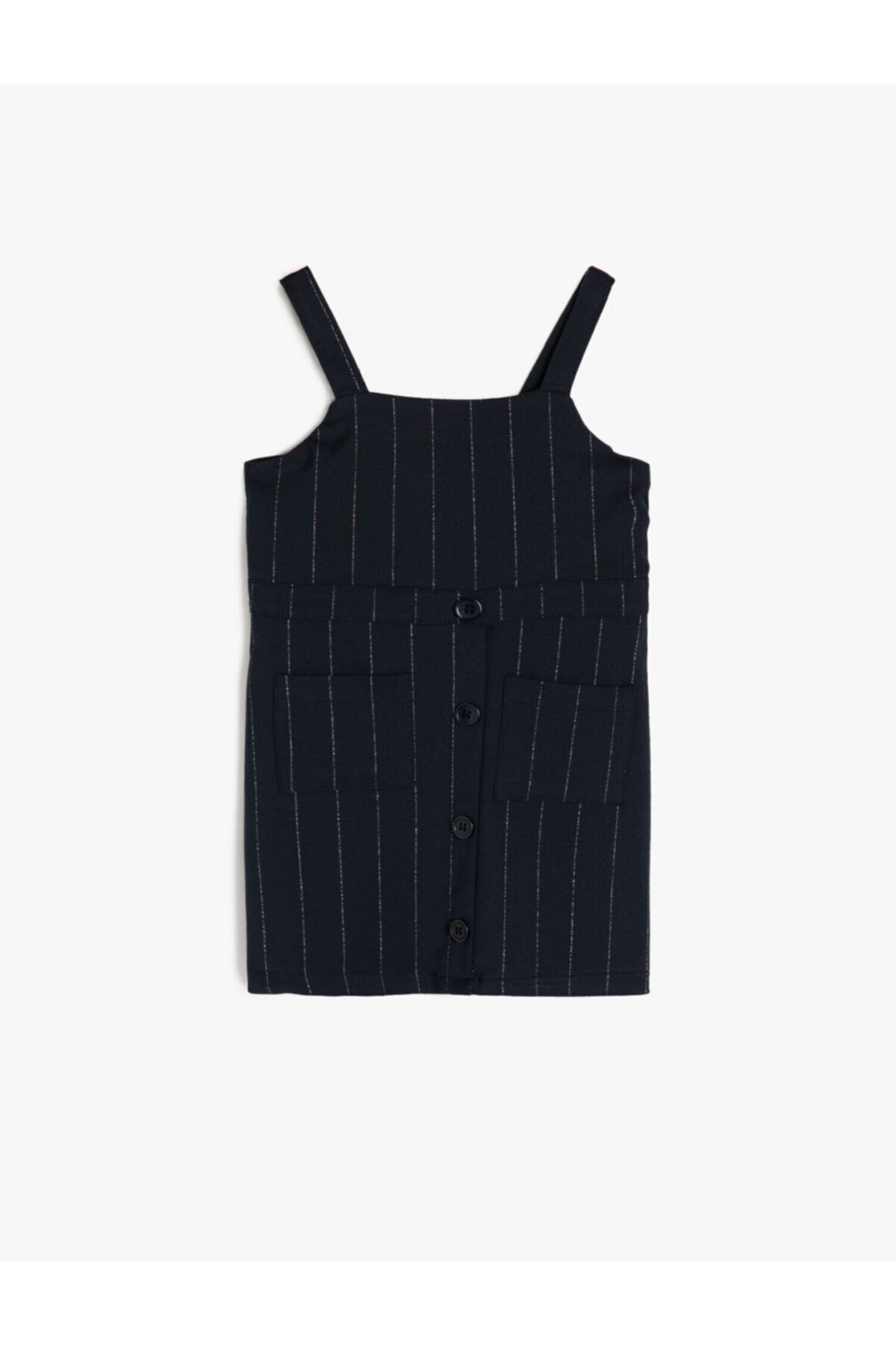 Koton Kleid Dunkelblau Basic Fast ausverkauft