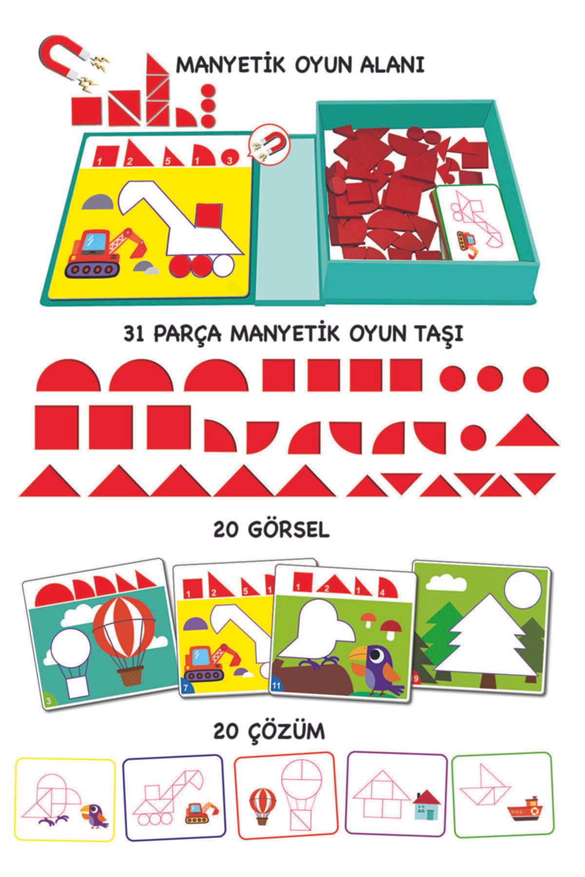 Diytoy-Super Intelligence Child Development Magnetic Puzzle Game 3