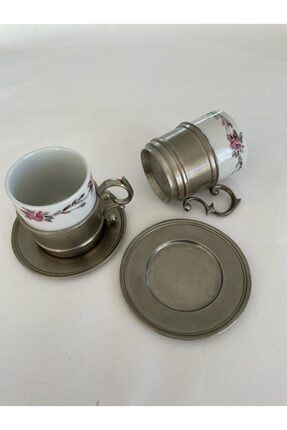 Kahve Fincanı - Iki Adet Takım - Vintage /eski - Monopoli Marka SR1023