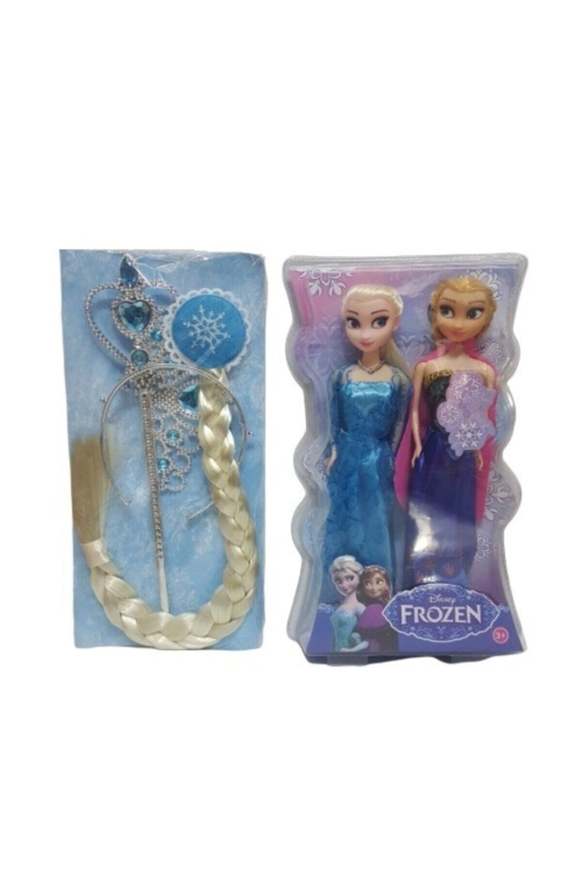 TURKAFONE Disney Frozen Karlar Ülkesi Anna Ve Elsa Bebek 30 Cm