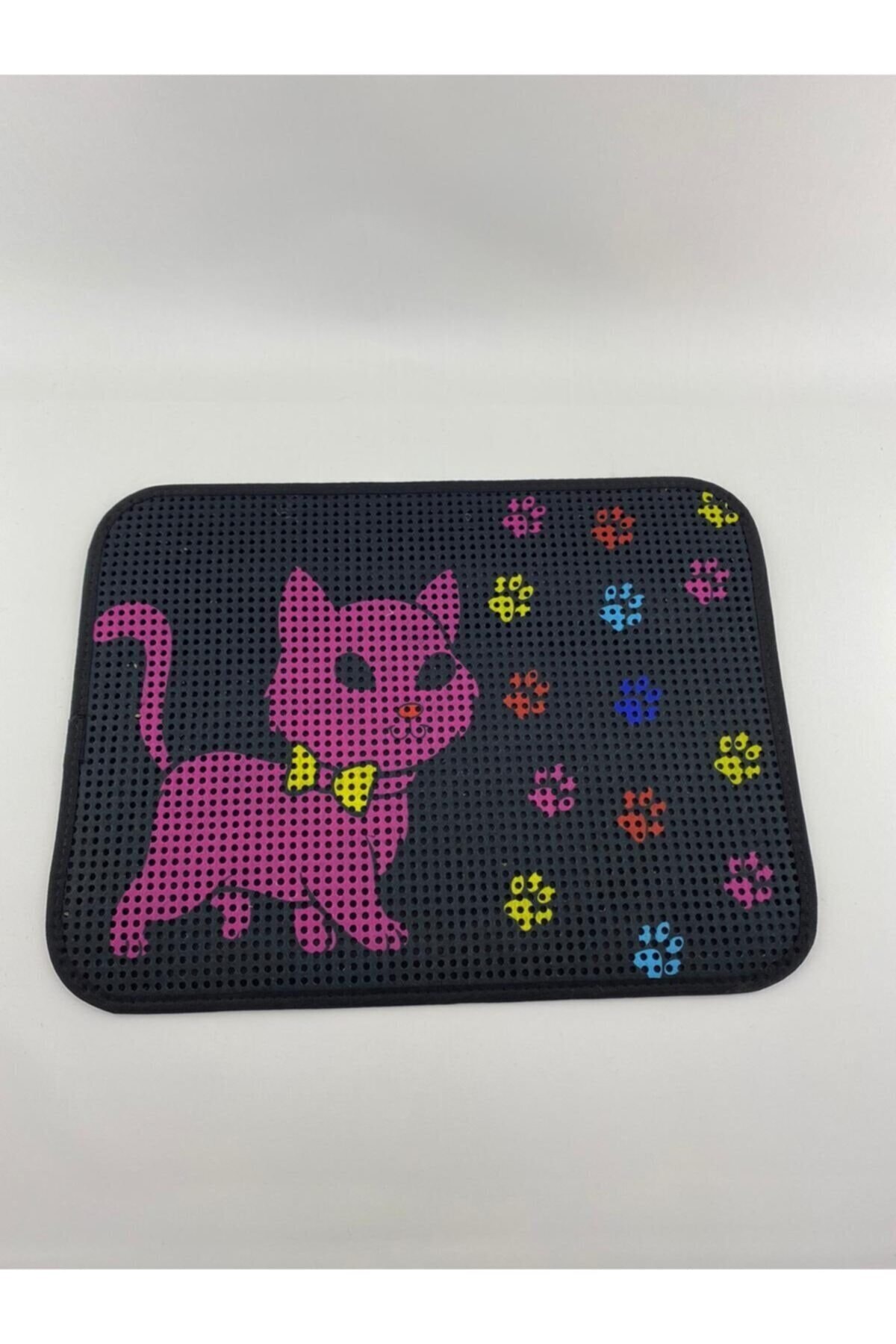 Bio Cat's Elekli Kedi Tuvalet Önü Paspası Gri 60x45cm