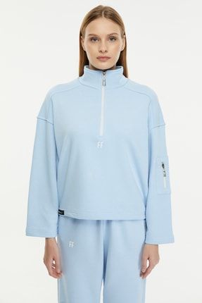 Ff / Zipper Women Sweatshirt SS21EÜ28