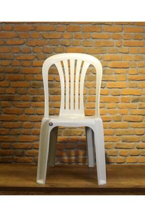 2 Adet2 Adet Kolsuz Plastik Sandalye Kırık Antrasit Buz Beyaz AR148