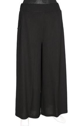Kadın Siyah Firuze Astarlı Pantolon Etek HMR01K9002