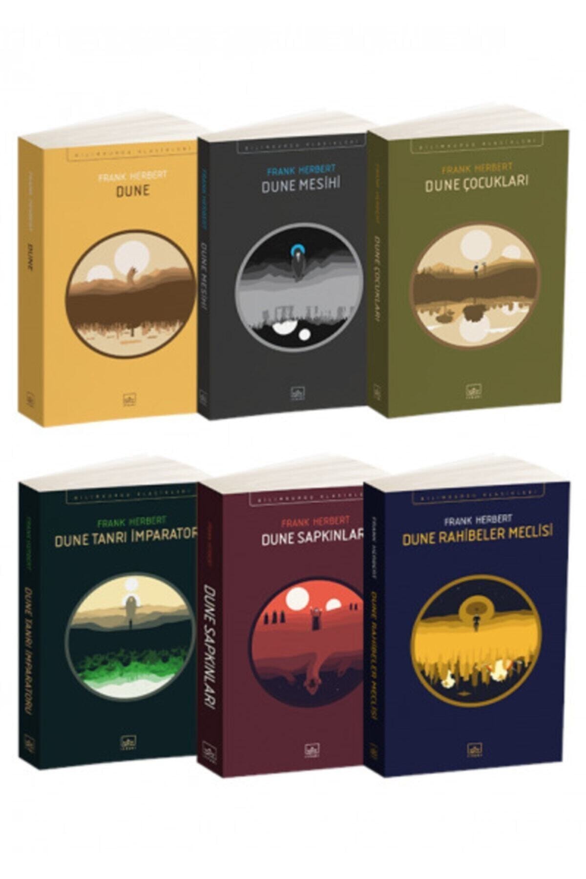 Dune Serisi 6 Kitap Set - Dune Mesihi - Dune Çocukları - Tanrı Imparatoru - Sapkınları