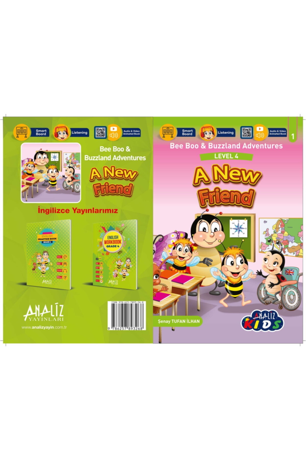 Analiz Yayınları 4. Sınıf İngilizce Bee Boo 5'li Hikaye Seti / Şenay Tufan İlhan / Analiz Yayınları / 9786257893268 fotoğrafı 2 (önizleme)
