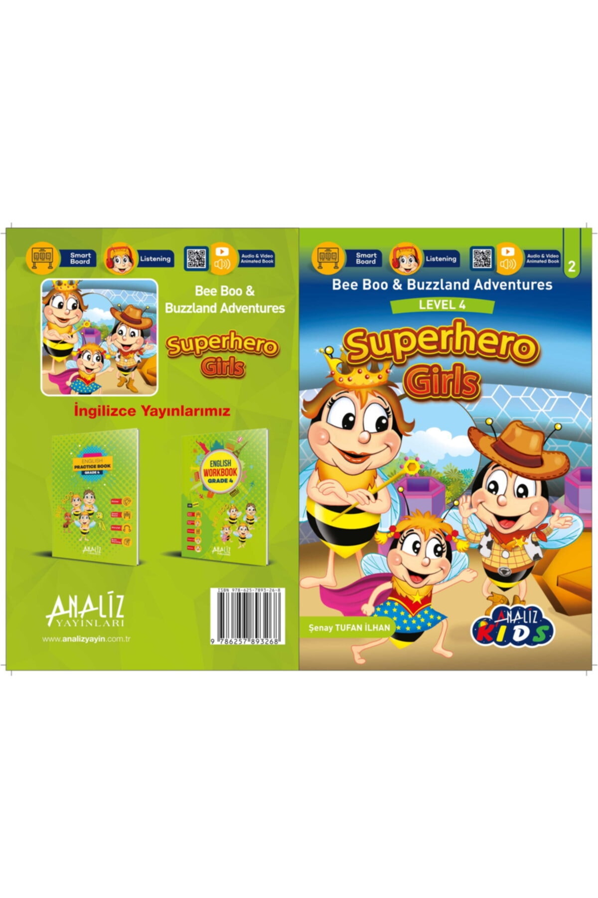 Analiz Yayınları 4. Sınıf İngilizce Bee Boo 5'li Hikaye Seti / Şenay Tufan İlhan / Analiz Yayınları / 9786257893268 fotoğrafı 3 (önizleme)