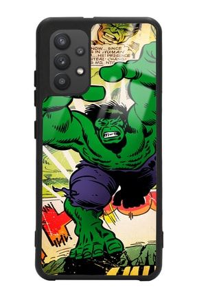 Samsung A32 Hulk Tasarımlı Glossy Telefon Kılıfı samsunga32gls3069