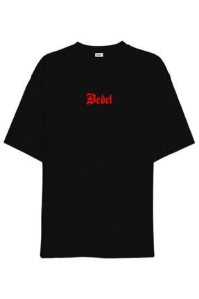 Bedel Oversize T-shirts Oversize Unisex Tişört TD268534