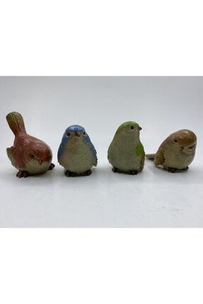 4’lü Minyatür Kuş Biblolar KBT1001