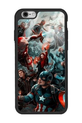 Iphone 6 - 6s Avengers Ultron Tasarımlı Glossy Telefon Kılıfı ip6scaseglss055