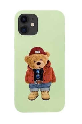Iphone 12 Teddy Bear Premium Silikonlu Telefon Kılıfı MCIPLTDDYBR78